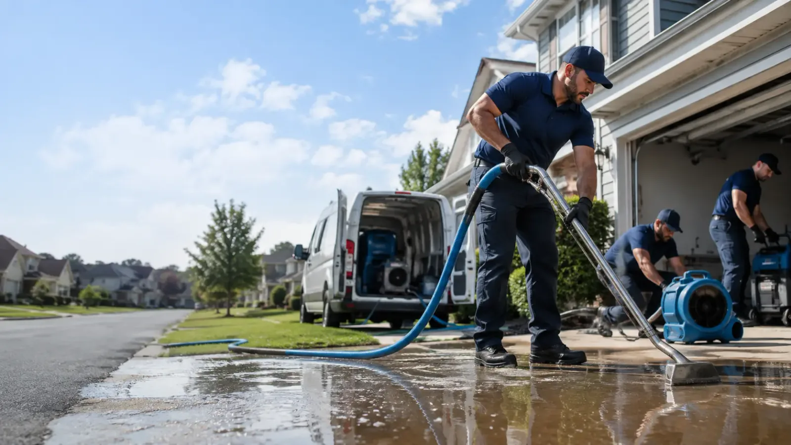 Flood Damage Restoration in Brookland, AR